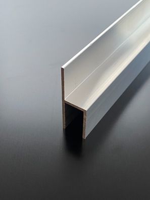 STUHL-PROFIL h-Profil 10mm Alu Aluminium BLANK Stegplatten SDP Sandwichplatte