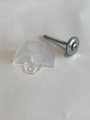 Befestigungsset Trapez 76/18 mit Spenglerschraube 4,5 x 45 TX20 VA Edelstahl