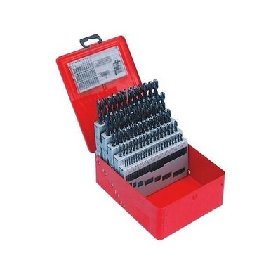 Würth Spiralbohrer HSS DIN 338 Typ RN Sortiment 91-tlg. Stahl Metall 0624000003