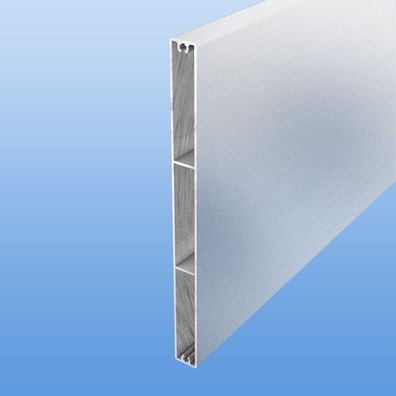 Balkonbrett Aluminium 200mm Balkon Balkonpaneel pressblank roh Sichtschutz