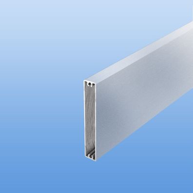 Balkonbrett Aluminium 100mm Balkon Balkonpaneel pressblank roh Sichtschutz