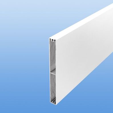 Balkonbrett Aluminium 150mm Balkon Balkonpaneel Weiß RAL9016 Sichtschutz