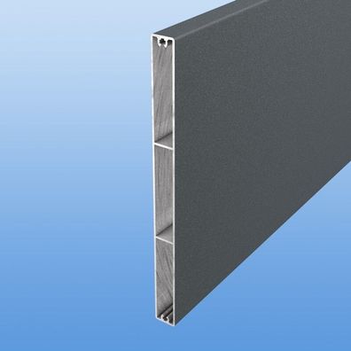 Balkonbrett Aluminium 200mm Balkon Balkonpaneel Anthrazit DB703 Sichtschutz
