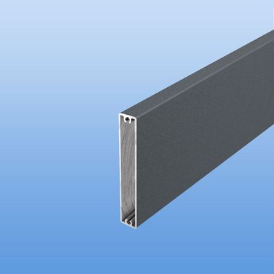 Balkonbrett Aluminium 100mm Balkon Balkonpaneel Anthrazit DB703 Sichtschutz