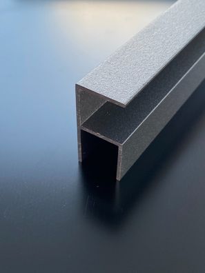 ECK-Profil Eckprofil 16mm Alu Aluminium Anthrazit DB703 Stegplatten Sandwich SDP