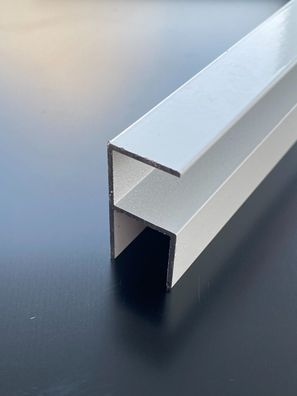 ECK-Profil Eckprofil 16mm Alu Aluminium WEISS RAL9016 Stegplatten Sandwichplatte