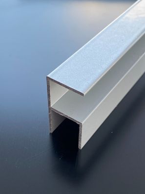 ECK-Profil Eckprofil 16mm Alu Aluminium SILBER RAL9006 Stegplatten Sandwich