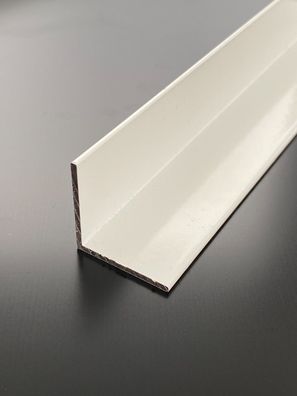 WINKEL Weiß RAL9016 Pulverbeschichtet Aluwinkel Alu Aluminium Winkelprofil