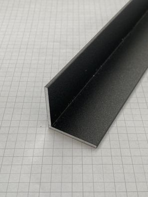 WINKEL Anthrazit (DB703) Pulverbeschichtet Aluwinkel Alu Aluminium Winkelprofil