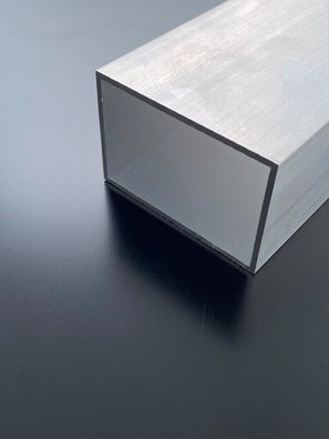 Vierkantrohr Aluminium blank Quadratrohr Hohlprofil Alu Rohr 10x10 bis 200x100mm