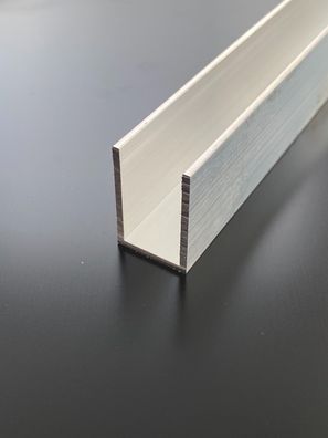 U-PROFIL Alu Aluminium pressblank Aluprofil AlMgSi0,5 U-Winkel / Diverse Größen