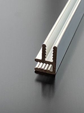 Eckprofil 3mm Alu Aluminium (AlMgSi0,5) blank für Alucobond Dibond Dilite Glas