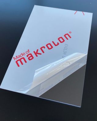 Makrolon® Massivplatte Scheibe Exolon® PC Polycarbonat Bruchfest klar 3 - 10mm