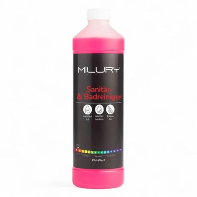 MILURY Badreiniger & Sanitärreiniger Konzentrat 1 Liter