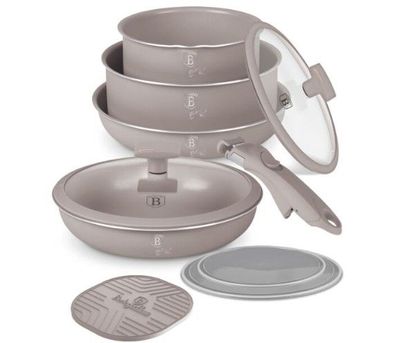 Berlinger Haus BH-8255N Taupe Collection 10-tlg. Kochgeschirr Set