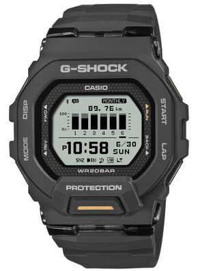Casio G-Shock G-Squad Digitaluhr Bluetooth Schwarz GBD-200-1A1ER