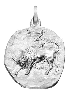 trendor Schmuck Sternzeichen Stier 925 Silber Anhänger Ø 16 mm 21218-05