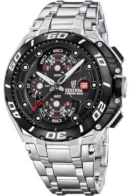 Festina Herren-Armbanduhr Chronograph Chrono Bike Schwarz F20754/6