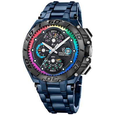 Festina Herrenuhr Chronograph Chrono Bike Special Edition Bunt F20759/1