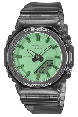 Casio G-Shock Classic Ana-Digi Armbanduhr Grau/Hellgrün GMA-P2100SR-1AER