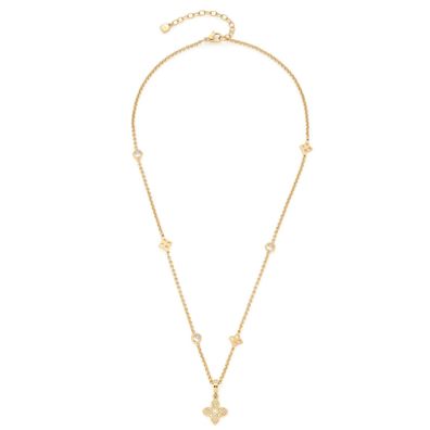 Leonardo Schmuck Damencollier Ruth 45 cm Goldfarben 026240