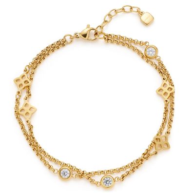 Leonardo Schmuck Damenarmband Ruth Goldfarben 026241