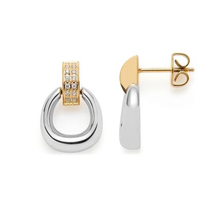 Leonardo Schmuck Ohrringe für Damen Livia Zweifarbig 026258