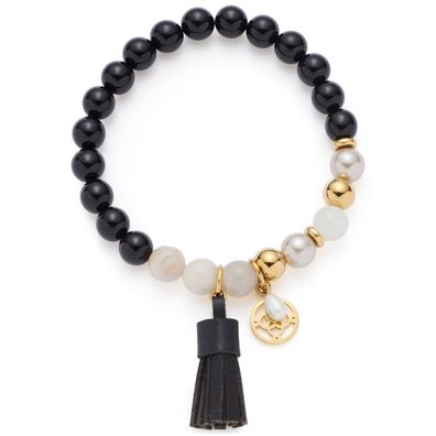Leonardo Schmuck Armband für Damen Eve Schwarz/Weiß 026956