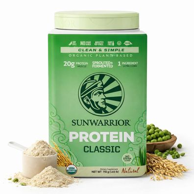 Sunwarrior natürliches Reisprotein - 750.0g