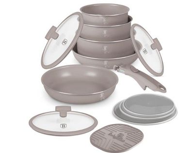 Berlinger Haus BH-8251N Taupe Kollektion 13-teiliges Kochgeschirr -Set