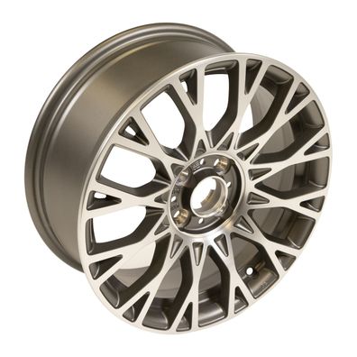 Original Alufelge 6,5J x 16 Zoll ET 35 für Fiat 500 Extraserie 14 51840487
