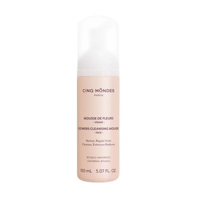 Cinq Mondes, Flowers, Boosts Radiance, Reinigungsschaum, 150 ml