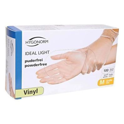 Hygonorm Vinyl-Handschuhe "Ideal Light" puderfrei 100 Stück