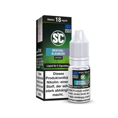 SC Menthol-Blaubeere Liquid 10ml