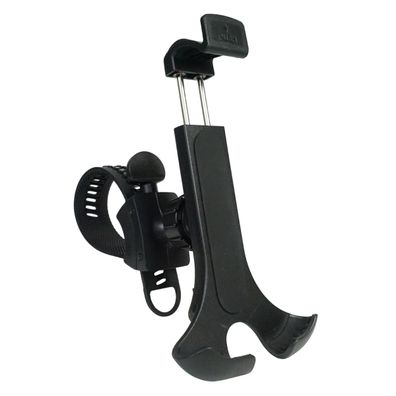 Setty UR-04 Fahrrad-Handyhalterung Schwarz für Lenker 20-40 mm teleskopisch 130-18