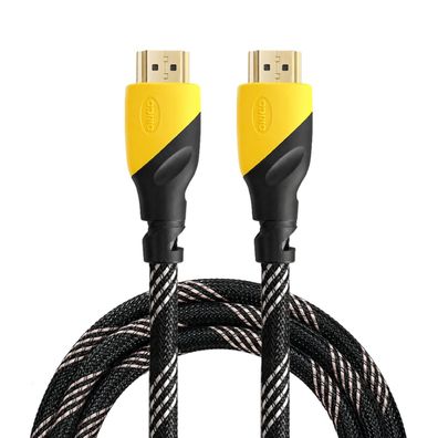 Orico HCMP HDMI 1.4 Kabel 1,5 m mit vergoldeten Steckern Schwarz