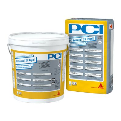 PCI Seccoral 2K Rapid Sicherheitsdichtschlämme schnell