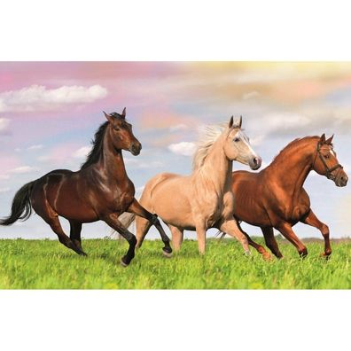 TREFL Puzzle World of Horses: im Galopp durch die Wiese 54 Teile