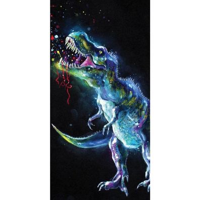 Jerry Fabrics Handtuch Dinosaurier 70x140 cm