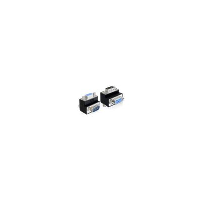 DELOCK Adapter D-Sub9 -> D-Sub9 St/Bu 90° Winkel