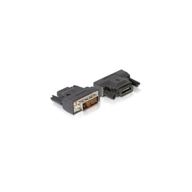 DELOCK HDMI Adapter A -> DVI(24 + 1) Bu/St
