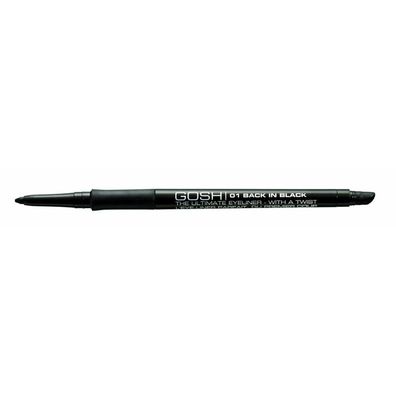 Gosh The Ultimate Eyeliner With A Twist 01 Back In Black 0,4g
