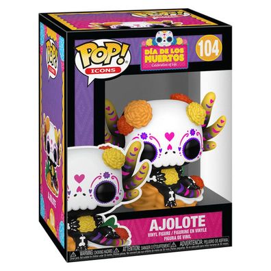 Popfigur Dia De Los Muertos Ajolote
