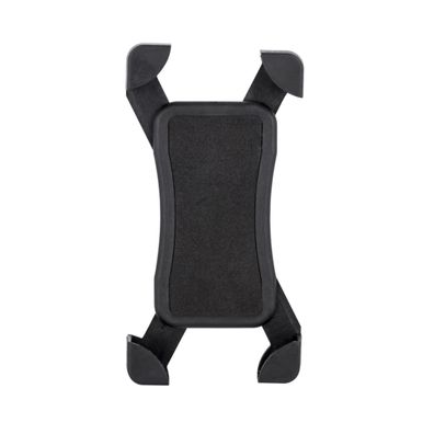 Setty UR-01 Fahrrad-Handyhalterung Schwarz für Lenker 21-35 mm 360 Grad drehbar