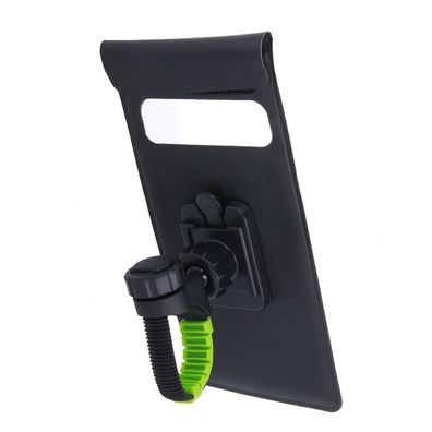Forever Outdoor BH-130 wasserdichte Fahrrad-Handyhalterung Schwarz mit Touchfolie