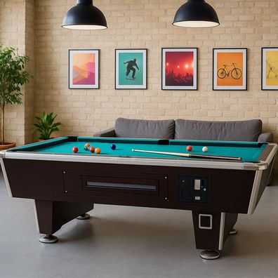 Billard Orlando mit Münzeinwurf 7 ft, Spielfläche: 198 x 99 cm