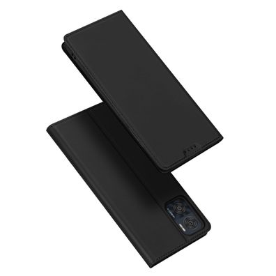 Buch Tasche kompatibel mit Motorola Moto E22 / E22i Hülle Etui Brieftasche Schutzh