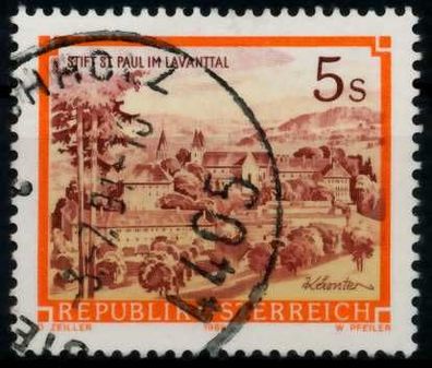 Österreich DS STIFTE Klöster Nr 1827 zentrisch gestempelt X7027CA