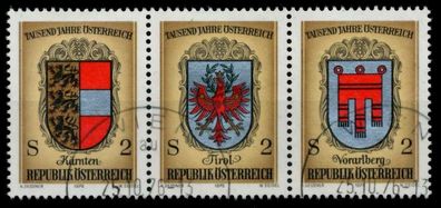 Österreich 1976 Nr 1522 30 WZdh gestempelt 3ER STR X80DA5E