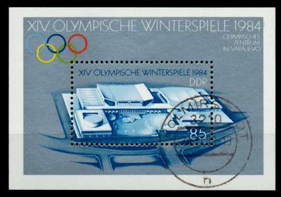 DDR BLOCK Kleinbogen Block 74 gestempelt S2914B6